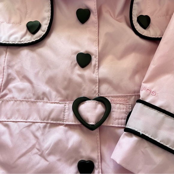 London Fog Infant Light Jacket Pink - Picture 3 of 5